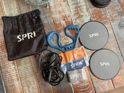 SPRI 7 Piece Workout Kit With Bag