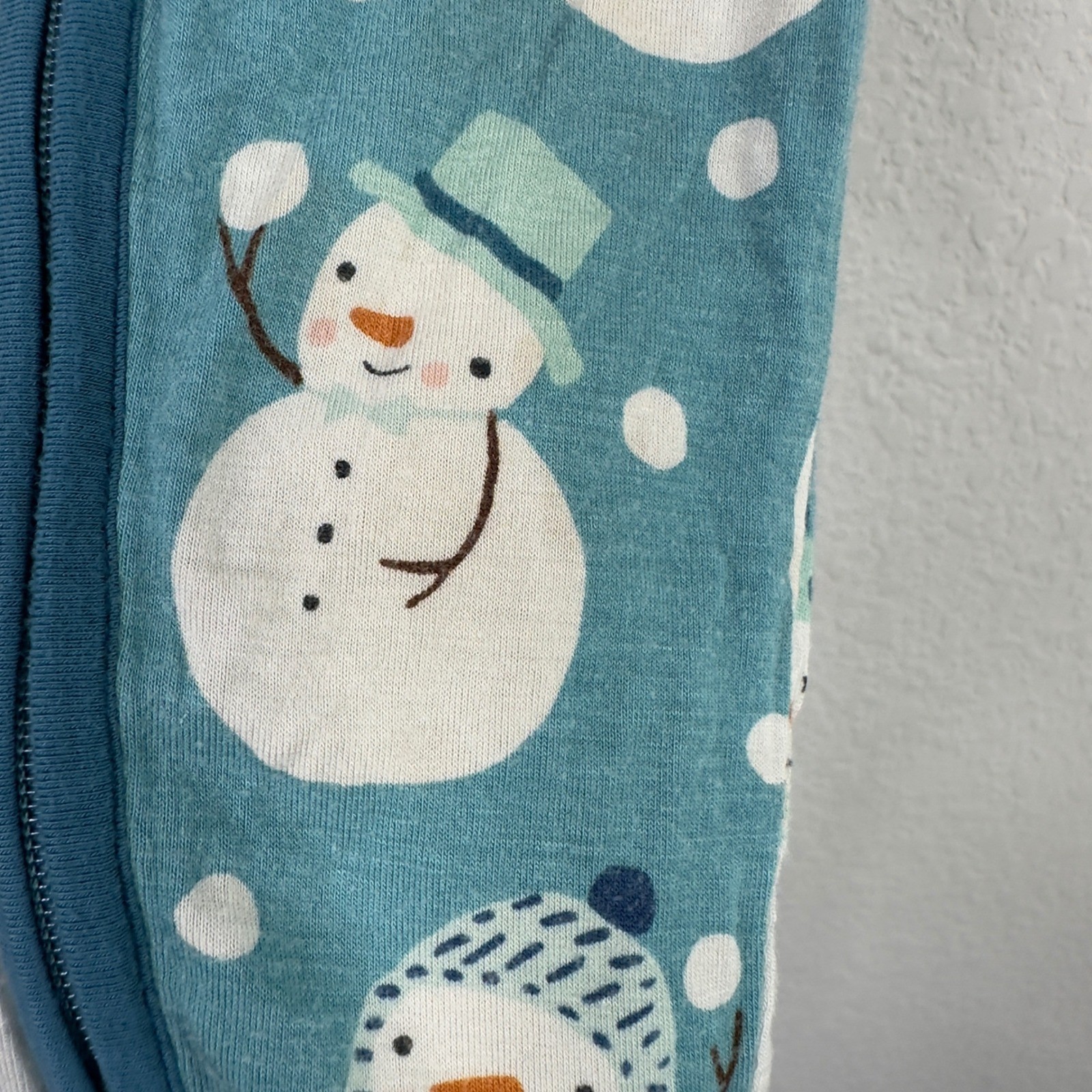 Little Sleepies 2PC Pajama Bundle 12-18M Bamboo Birthday Animal Panda Snowman