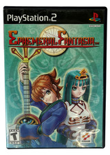 Ephemeral Fantasia Sony PlayStation 2 PS2 Konami - Tested - Missing Manual