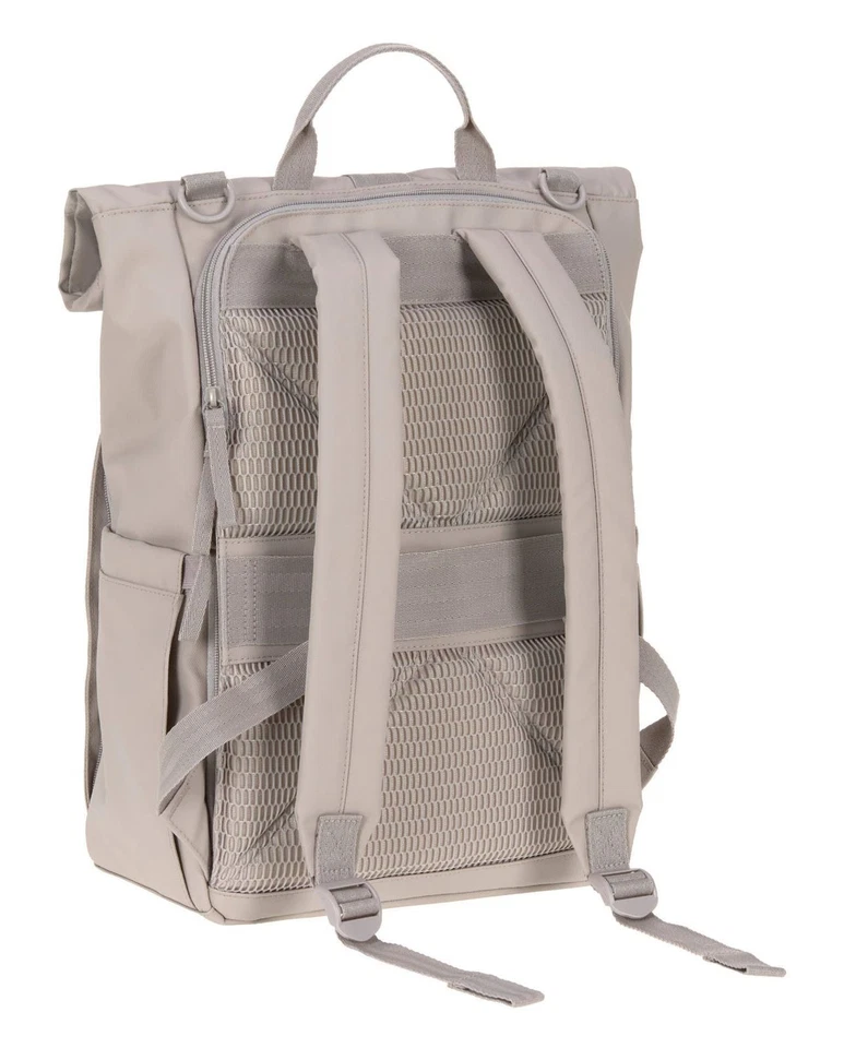 Lässig GRE Rolltop Up Backpack Wickeltasche Rucksack Taupe taupe - Bild 2 von 4