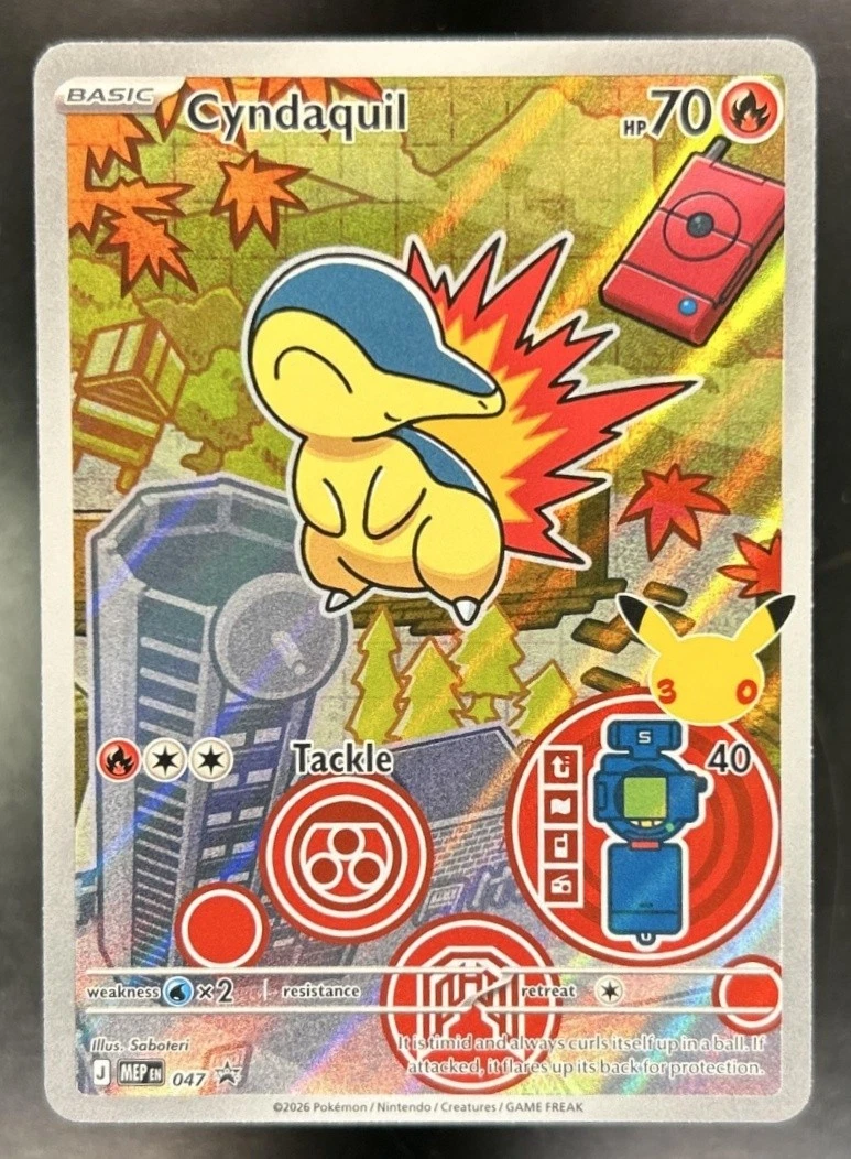 Cyndaquil Pokémon TCG Cards for sale | eBay