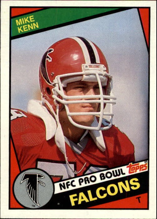 1984 Topps #216 Mike Kenn - FB