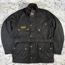 Image of BARBOUR Mens International Original Waxed Jacket SIZE 40 BNWT Authentic
