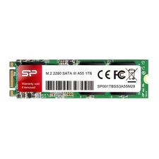 Silicon Power 1TB A55 M.2 SATA M+B Key SSD Internal Solid State Drive 2280 SU...