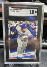 2024 Topps Big League #1 Shohei Ohtani SGC 10 Dodgers WBC