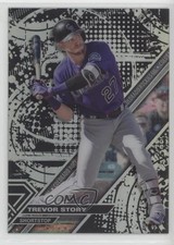 2017 Topps High Tek Pattern 1 Blackout Trevor Story #HT-TS 8d2