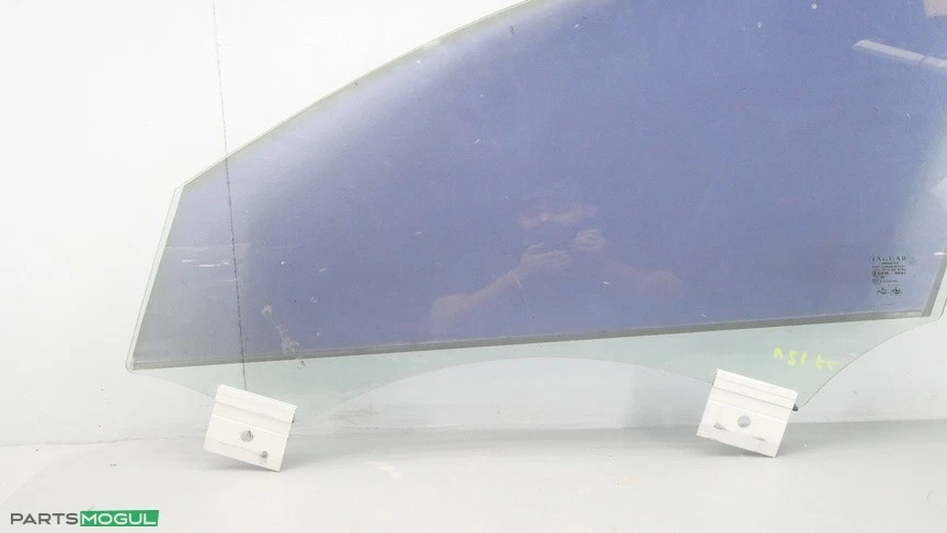 10-15 Jaguar XJ XJL X351 puerta delantera izquierda lado del conductor ventana vidrio 43R-00043 OEM Foto 3 de 4