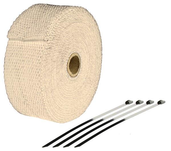 Ruban thermique échappement cuivre 10M x 50mm haute résistance thermique