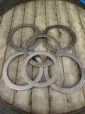 6 Mrs. Andersons And Band Wagon Pie Crust Shields