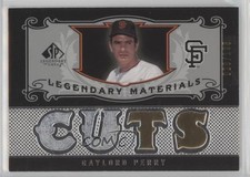 2007 SP Legendary Cuts Materials Dual 26/125 Gaylord Perry #LM-GP1 HOF 1o3