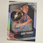 ISIAH THOMAS 2024-2025 Panini Black Legends Silver Prizm Autograph #293 Pistons