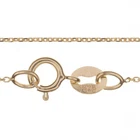 9 ct Gold Chain Necklace Fine Trace Anchor Link - 0.8mm - Choose your size