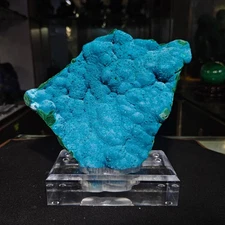 3.63LB Rare Natural Silicon Malachite Quartz Mineral Specimen Crystal Healing +s