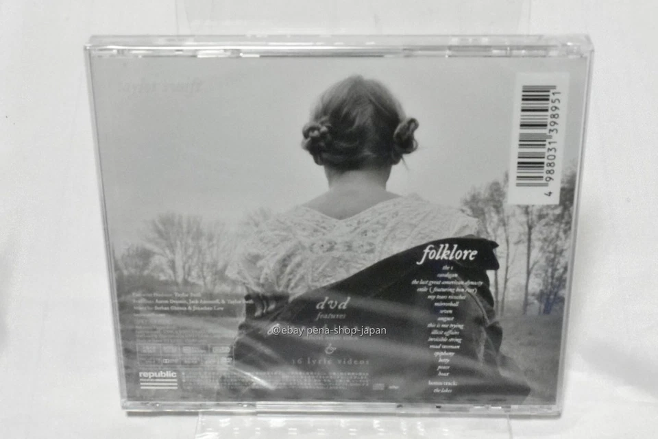 TAYLOR SWIFT-FOLKLORE-JAPAN ONLY CD+DVD Ltd/Ed - Image 2 of 2