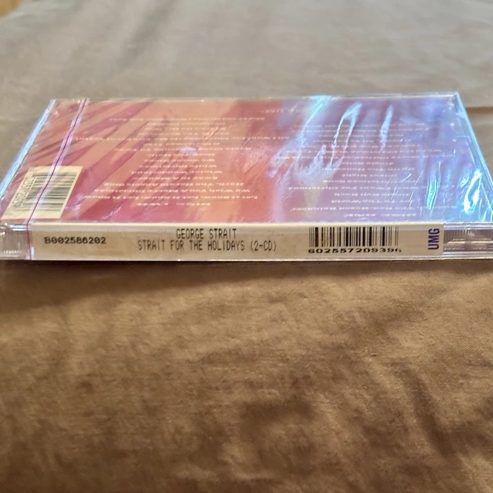 GEORGE STRAIT: Strait For The  Holidays 2016 2 Disc CD Set Walmart Exclusive NEW - Image 3 of 4