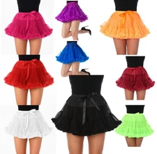 Luxury Thick TUTU Dance Burlesque 1920's Fancy Dress Costume Accessory 3 LAYER