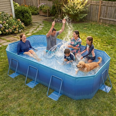 #ad Large Foldable Pool Foldable Swimming Pool Large Foldable Pool for Adults Non $98.99
