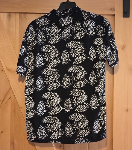 Neuf ! Chemise tropicale boutonnée homme L batik boutique ananas conçue à Hawaï - Photo 2/14