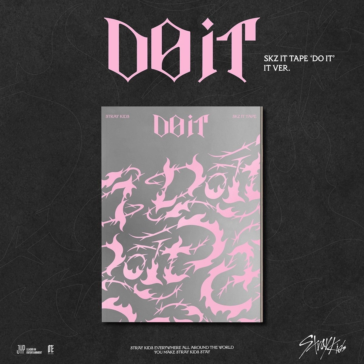 STRAY KIDS Album SKZ IT TAPE [DO IT] IT Ver. CD+P.Book+Board+3ea P