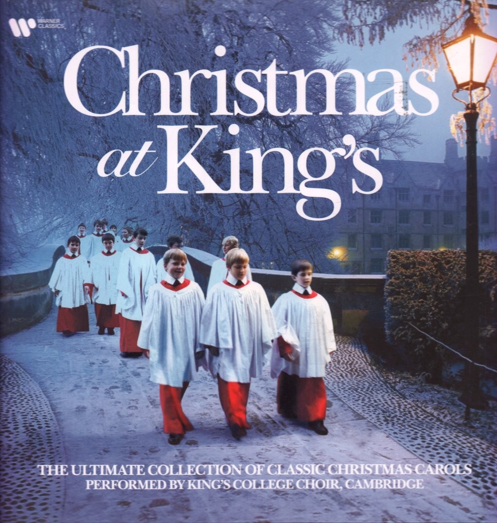 KING'S COLLEGE CHOIR OF CAMBRIDGE CHRISTMAS AT KING'S LP VINYL limited edition 1