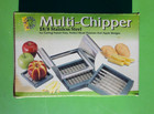 KITCHEN MATE MULTI CHIPPER 18/8 STAINLESS STEEL CUTS FRENCH FRYS APPLE 2 BLADES