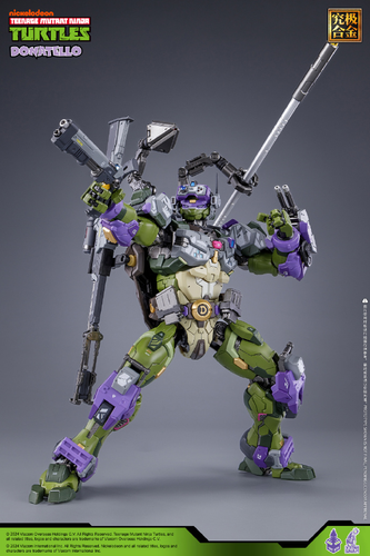 Coming soon HEATBOYS HB0015 Mecha Turtles DONATELLO action figure giocattolo - Foto 10 di 12