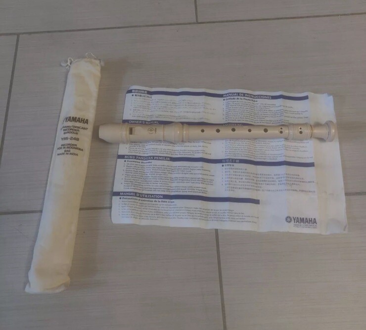 Yamaha YRS-24B Soprano Recorder with Baroque Fingering