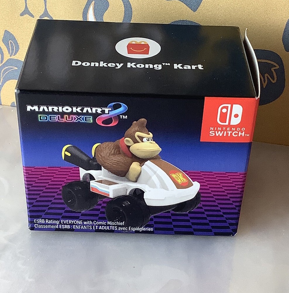 Mario Kart 8 Deluxe Donkey Kong McDonald's Happy Meal Toy