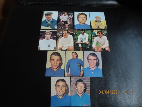 Bergmann Fussball WM Mexico 70 Bilder zum aussuchen England / BRD usw WM 1970