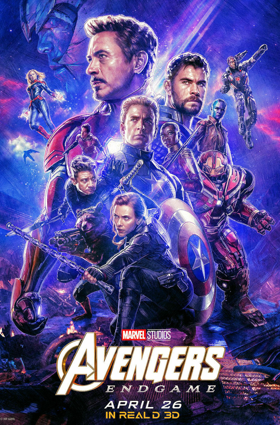 Avengers - Endgame ( 11 x 17 ) Movie Collector's Poster Print ( T5 )-  B2G1F