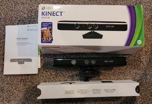 Microsoft Xbox 360 Kinect Sensor Complete In Box CIB Good Condition | eBay