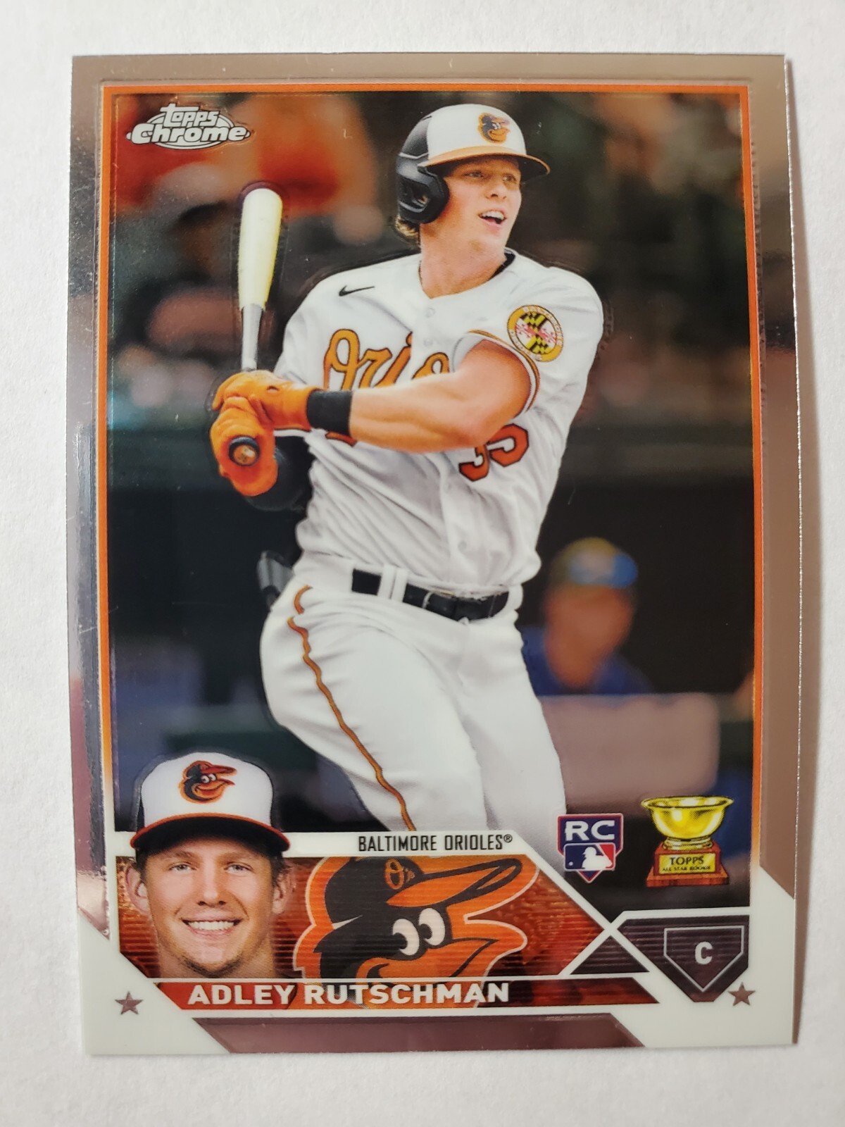 2023 Topps Chrome Adley Rutschman RC #1
