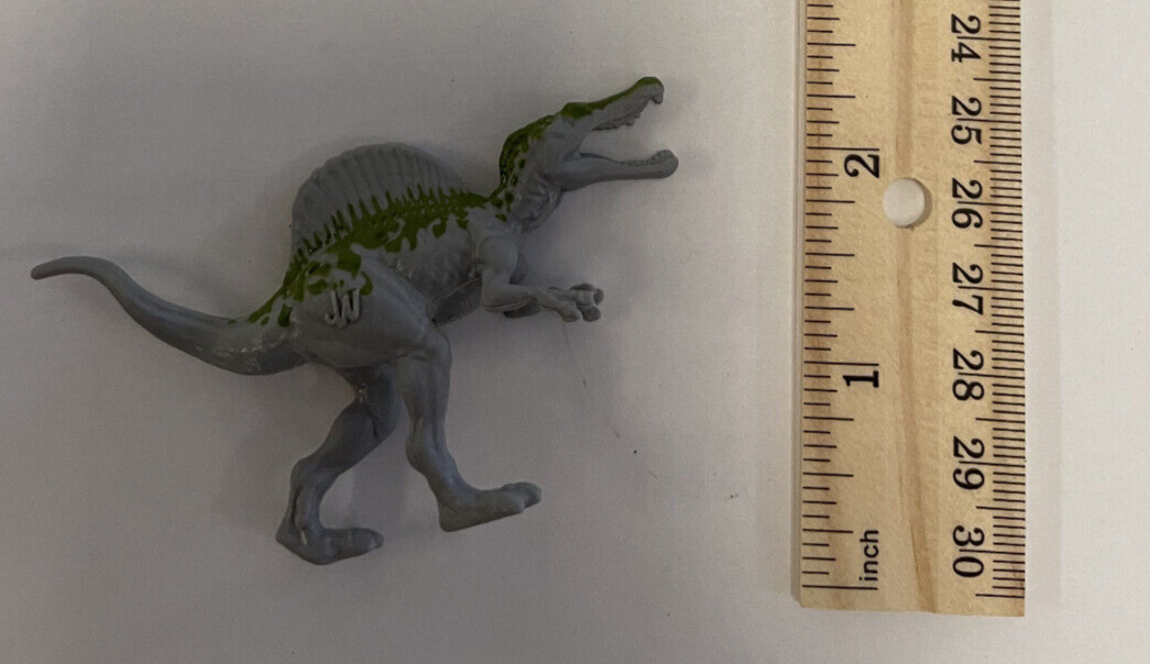Jurassic World Grey Green SPINOSAURUS Dinosaur Toy Mini Figure
