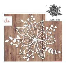 Flower Leaf Metal Cutting Dies Stencil Scrapbooking Embossing Album Decor Craft