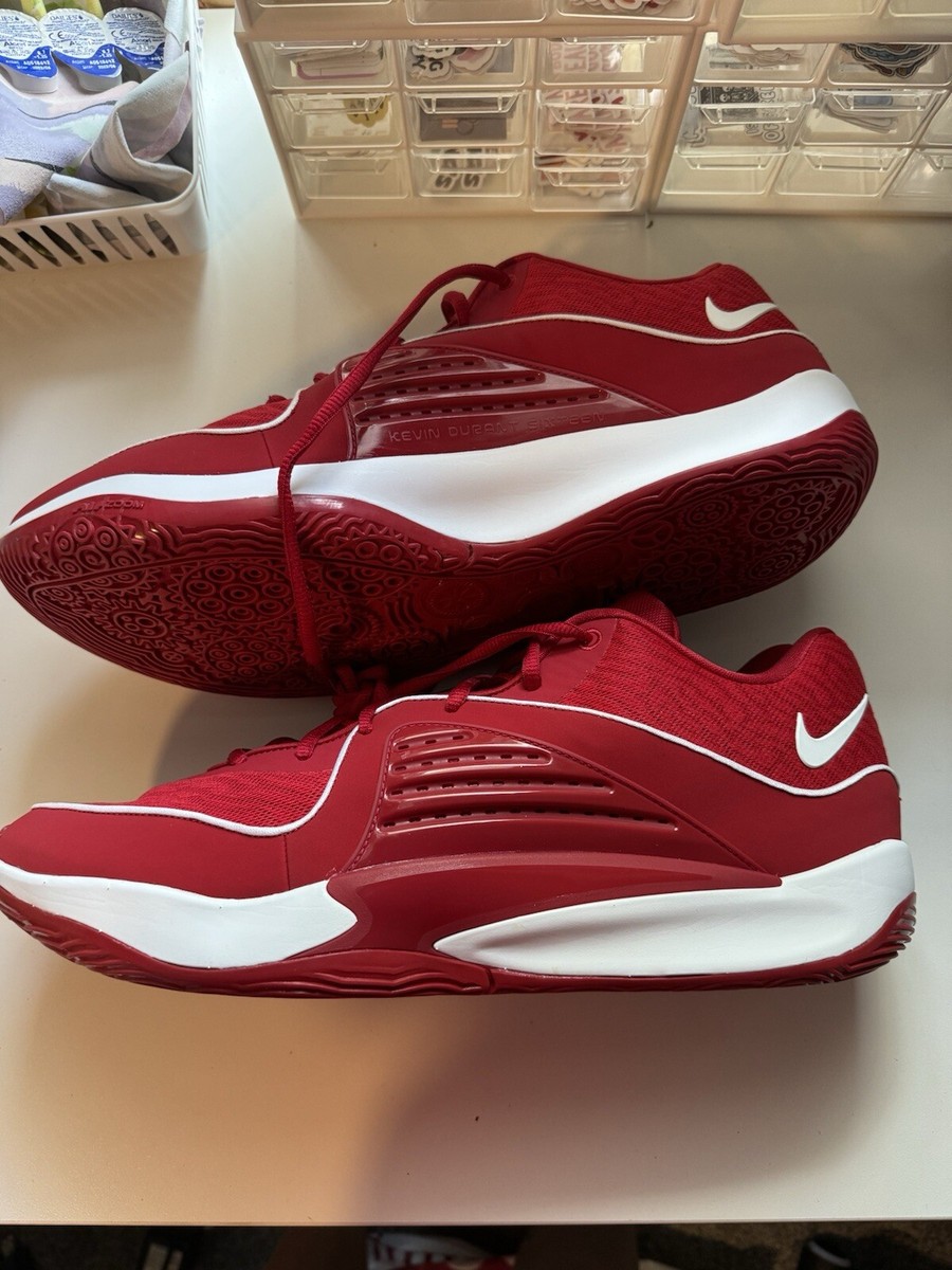 New W/o Box Nike Basketball Shoes Men 10.5 Gym Red White  display picture 1