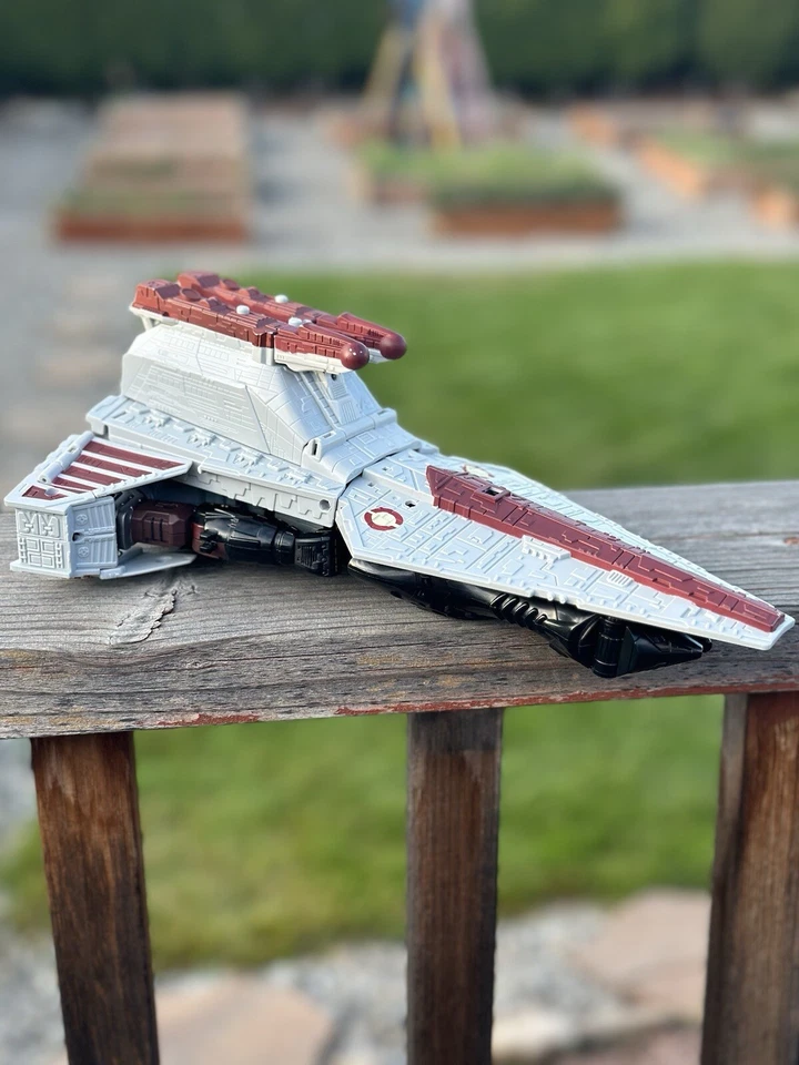 Star Wars Transformers Darth Vader to Star Destroyer, Hasbro 2011 probado Foto 4 de 4