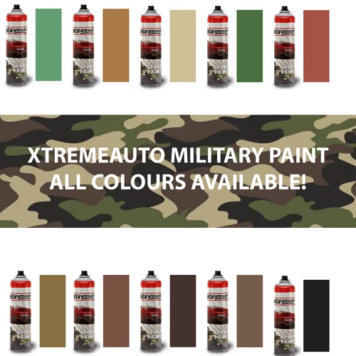 Xtremeauto Spray Paint Military Vehicle Paint, paintball, airsoft, model paint
