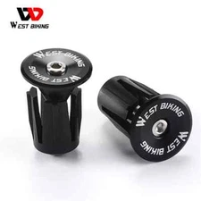2 PCS Bicycle Grip Expansion Plugs Cover Bar End Cap MTB Road Bike Bar End Plugs