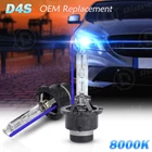 2x New D4S Xenon HID Headlight Bulbs 8000K For Lexus Toyota OEM 42402 66440 set