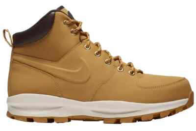 Nike Manoa Leather Boots Water Resistant Wheat Tan 454350-700 Size 12