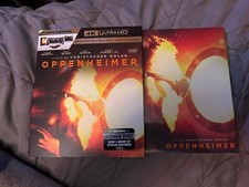 Oppenheimer Icon Edition 4K UHD Blu-ray Digital Brand New Sealed- RARE