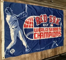 Rico Industries MLBP MLB Boston Red Sox World Series Champions 2007 Flag 3X5