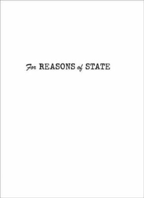 For Reasons of State (Independent Study Program), Lam, Steven,Cooke, Erica,Campe