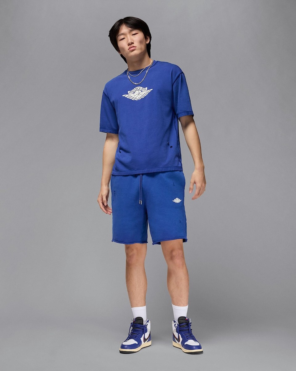 早い者勝ち NIKE AIR JORDAN FRENCH TERRY SHORTS カラー◎ Nike Air Jordan Rare Air French Terry Short Deep Royal