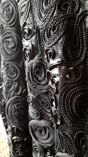 Xscape & Joanna Chen Black Sleeveless Pencil Evening Dress Glitter Embellishment - Picture 6 of 24