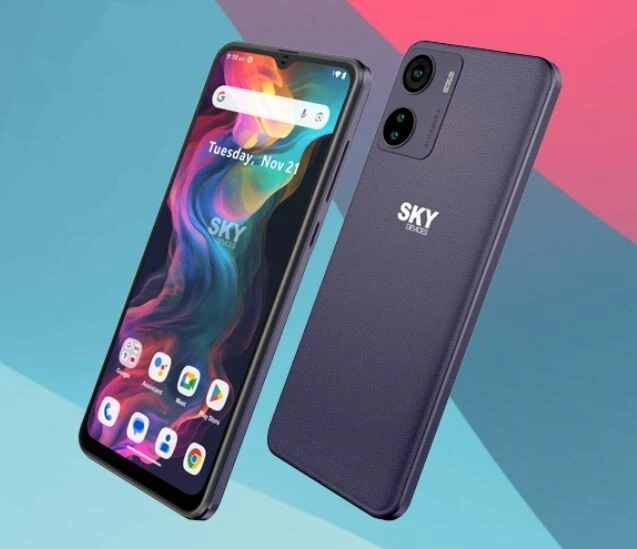 NEW SKY SMART PHONE ✅ WITH 1ST MONTH !!✅ UNLIMITED TALK / TEXT 💥 READY TO USE - Image 2 of 3