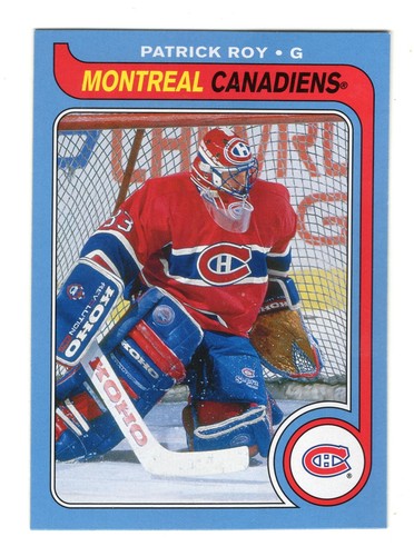 2008-09 OPC Retro Legends Patrick Roy Card #590 Montreal Canadiens