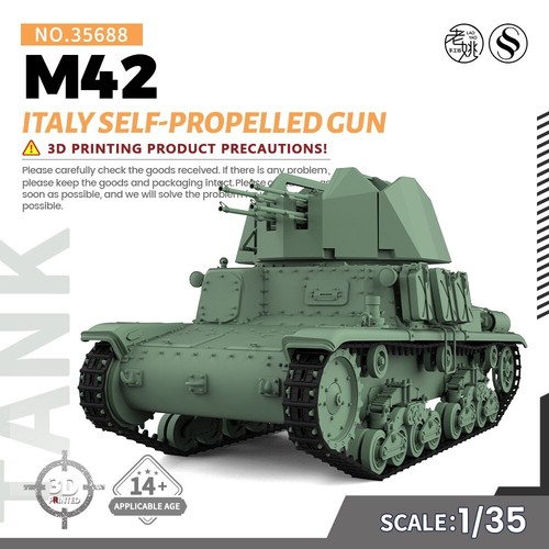 Maquette Militaire 1/35 Italie M41M 90mm/L53 Canon Moteur Transport SSMODEL SS35687 - Neuf