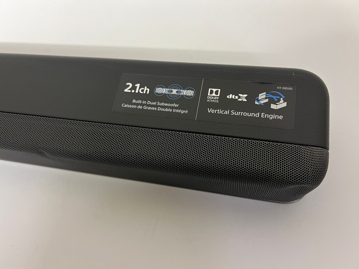 Sony HT-X8500 2.1ch Dolby Atmos/DTS:X Single Soundbar with Sony HT-X8500 2.1ch Dolby Atmos/DTS:X Single Soundbar with