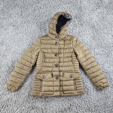 Geox New Do Coat Womens 8 Gold Puffer Jacket Respira R6-19